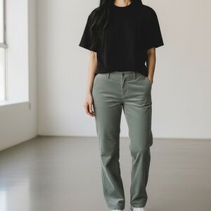 LOFT Women's Corduroy Pants in Sage